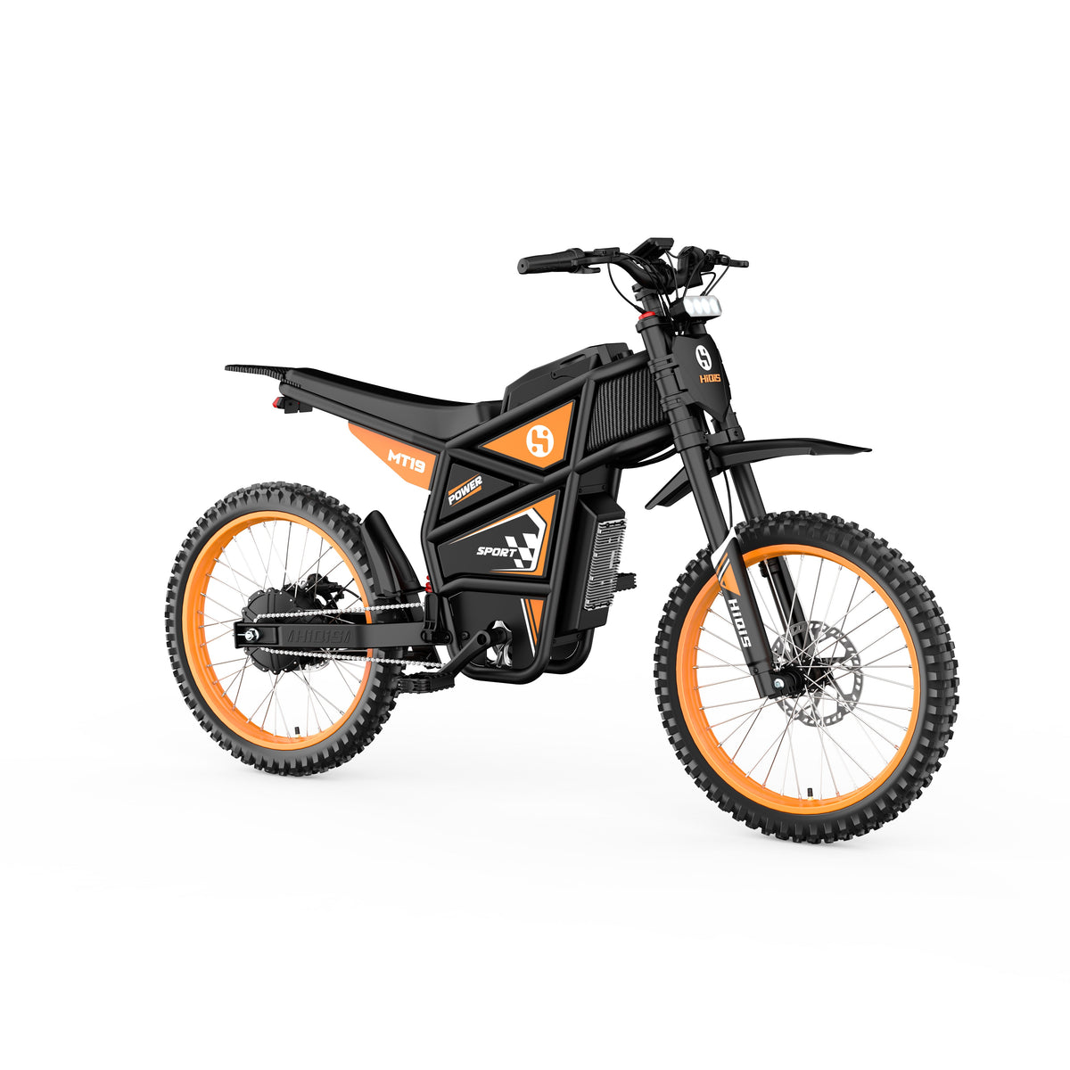 HiQiS MT19 off-road electric dirt bike, product view